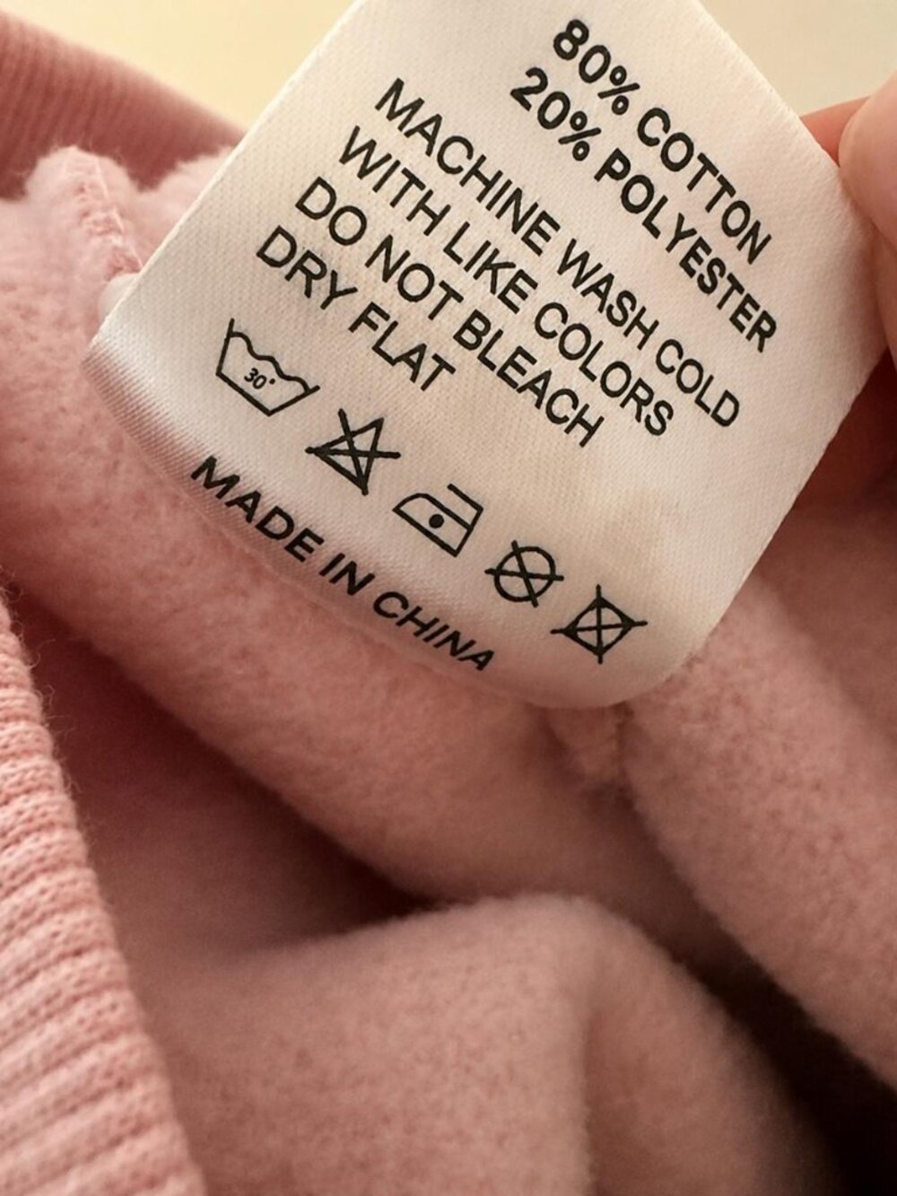 Parke Sweatshirt Pink Mock Neck Pullover Graphic Logo - Picture 5 of 5
